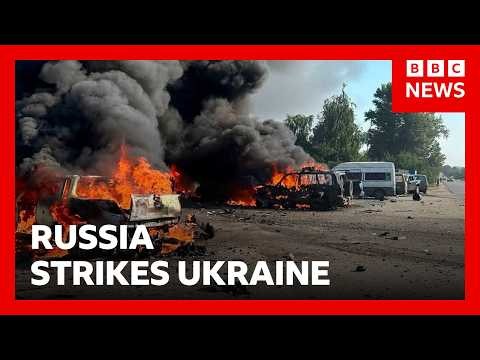 At least 17 killed in Russian strike on Ukraine | BBC News