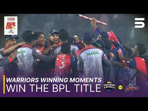 Rajshahi Warriors Winning Moments 👏 | Chattogram vs Rajshahi | Match 34 | FINAL | BPL 2026 | M3Z1K