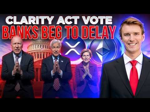 CLARITY Vote Next! 🚨 Banks PATHETIC Last Grab to Kill Stablecoin Yields!😭Ron Hammond INTERVIEW