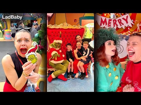 When Mum cries at the Grinch Breakfast 😭🎄