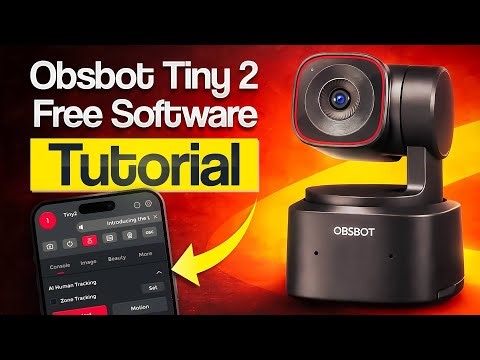 Obsbot Tiny 2 Software Tutorial | Best 4K Webcam In 2026