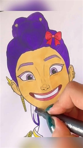 Coloring Rumi From Kpop