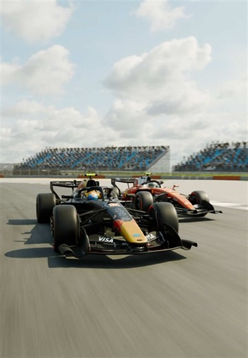 F1 3D Animation: Red Bull vs Ferrari at Circuit of The Americas