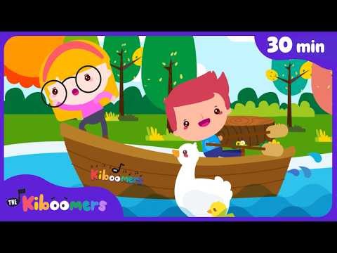 Rain Rain Go Away & 30 Minutes of Spring Dance & Action Songs for Kids 🌸💃🌧️