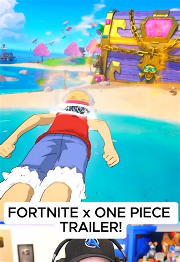 *NEW* Fortnite One Piece Trailer REVEALED! 😱 #fortnite #gaming #fyp #onepiece #fortniteupdate