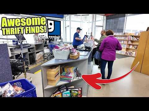 I SCORED BIG at This Goodwill! Thrifting to Make Money Online!