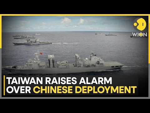 Taiwan Claims It is Tracking More Than 100 Chinese Vessels | WION NEWS