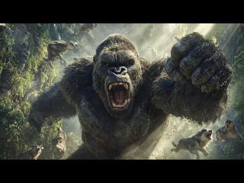 【2026 Newest Movie】Boy Adopted by Giant Gorilla, Expedition Team Attacked by Beasts, Kong Defends!💀