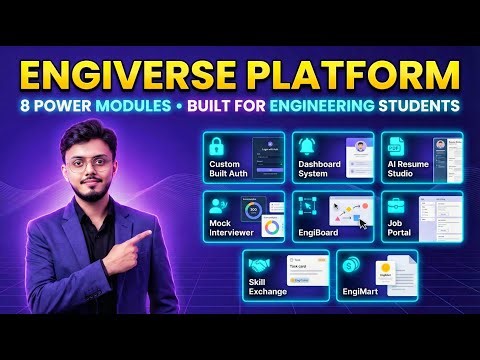 EngiVerse: The Ultimate Engineering Ecosystem | AI-Powered Career & Community Platform (MERN Stack)