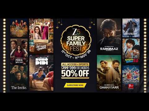 Zee 5 Super Family Fest - 11th Oct - 11th Nov 2026