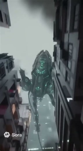 SORA2 Alien spider machine Attack