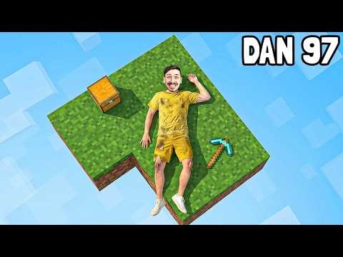 100 DANA NA SKYBLOCKU U MINECRAFTU! :O