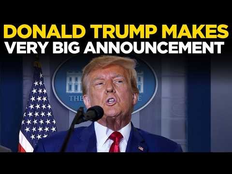 Trump LIVE | Trump Issues Big Iran War Announcement, Raising Fears of Wider Middle East Conflict