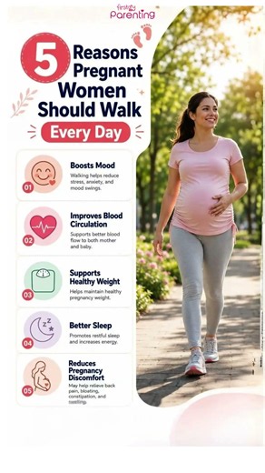 5 Reason Pregnant Women Should Walk Every Day