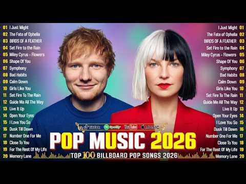 Adele, Taylor Swift, Rihanna, Bruno Mars, Dua Lipa, Ed Sheeran, Sia - Billboard Top 10 This Week