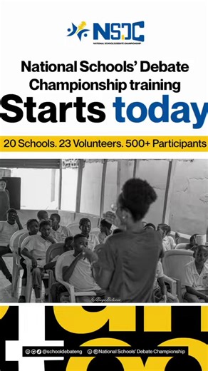 And it begins… 🎉Today, we kick off the National Schools’ Debate Championship training in some selected secondary schools in Ibadan.We’re equipping these students with the basics of public speaking and debate, helping them find their voice, overcome stage fright, and build