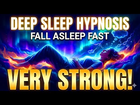 Deep Sleep Hypnosis 🌙 (Very Strong!!) Instantly Fall Asleep & Let Go of Thoughts