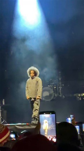 Jay-Z opening his Roots Picnic headlining show tonight.
