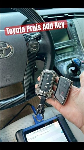 Toyota Pruis Add Key 🔑 #bmw #automobile #lifeisbutadream #luxurycar #smartphone #haveitoldyoula