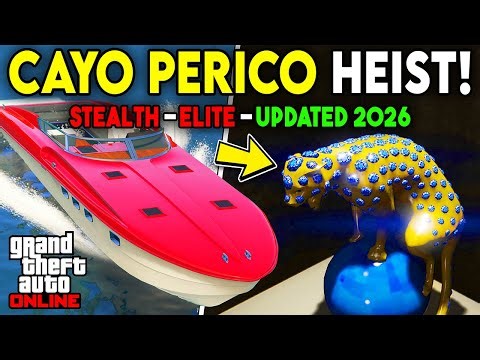 *UPDATED 2026* GTA 5 Online SOLO Cayo Perico Heist Guide (Stealth + Elite)