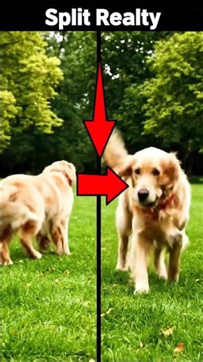 ⚡ Split Reality: Why Is The Dog Glitching?! 🐕🤯