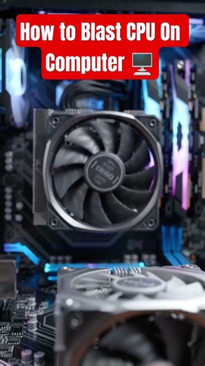 How to Blast CPU On Computer 🖥️ | CPU is Blast #gamingcpu #intelcpu #intelcore #intelpc