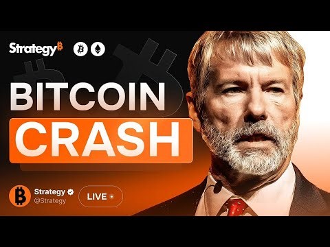 Michael Saylor: BITCOIN CRASH EXPLAINED 🚨 Massive BTC Dump & Urgent Crypto Market Update