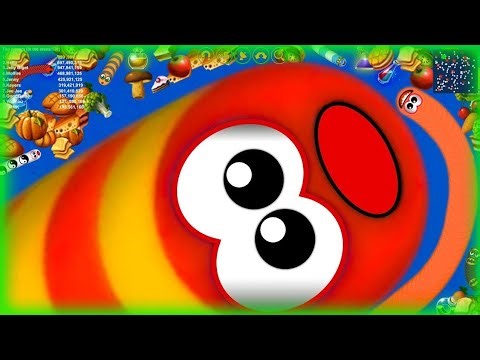 Worms Zone.io || Biggest Snake || Full Gameplay #wormszone #games ‎⁨@purplegaming00786⁩ 