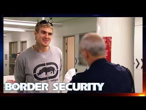 Man's Wild Behaviour Has Customs Officers On High Alert | FULL EPISODE | Border Security Australia
