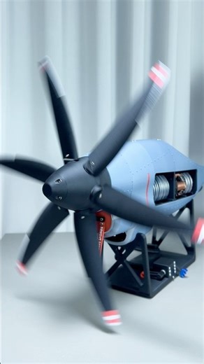 turboprop engine from C-130 Hercules transport aircraft