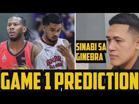 GINEBRA VS SMB GAME 1 PREDICTION KAYLANGAN GAWIN PARA MANALO | JERICHO CRUZ SINABI SA GINEBRA