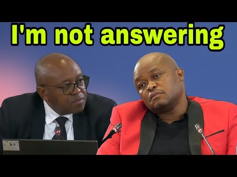Brown Mogotsi Shocks Madlanga refusing to give answers due to incriminating himself.