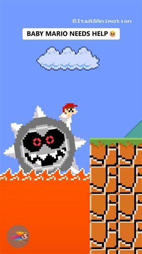 Grrrol Helped Baby Mario 🥹