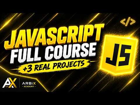 Learn JavaScript — Full Course (9.5 Hours)