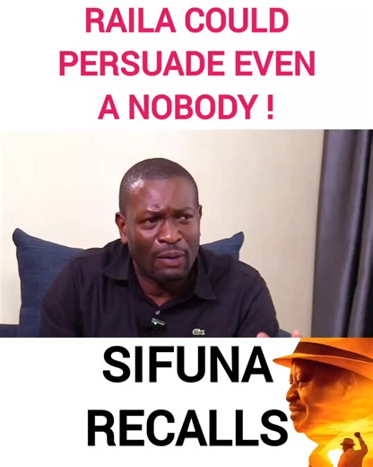⛔We were very small people but Raila could persuade us❗ Unlike those who are in ODM today, they just want to force things ❗ ~ Sifuna tells the most profound stories of Raila 👇 #sisi_ndio_sifuna #trending_videos