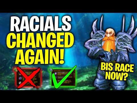 MASSIVE Racial Ability Changes JUST DROPPED for WoW Forever