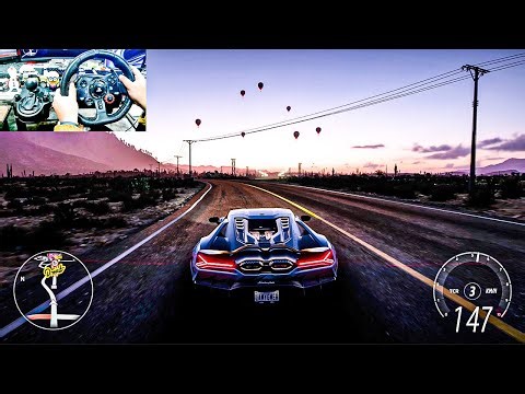 LAMBORGHINI REVUELTO 2024 | Forza Horizon 5 | Steering Wheel Gameplay [4K60FPS]