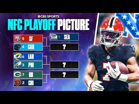 UPDATED NFC Playoff Picture: Falcons win opens NFC South race, Bears & Eagles chase No. 2