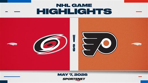 NHL Game 3 Highlights | Hurricanes vs. Flyers - May 7, 2026