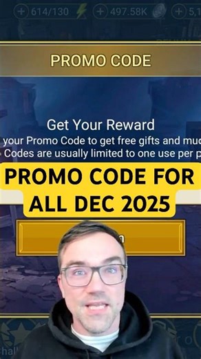 RAID PROMO CODE FOR ALL DECEMBER 2025 #raidshadowlegends #raidrpg #raid