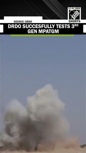 India successfully flight-tests third-generation MPATGM with top-attack capability