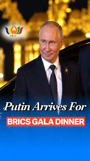 Putin Arrives At Bharat Mandapam For BRICS Gala Dinner
