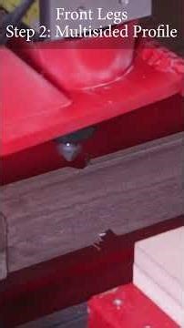 I Made Dining Chair Legs on a CNC… in 15 Minutes!