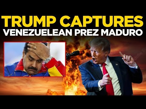 Watch LIVE: Trump Presser After Venezuela Attack | Maduro Captured By US | Trump Attack Venezuela