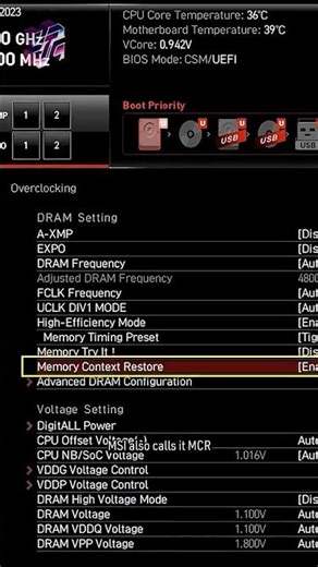 This one setting can dramatically speed up your boot times! #gaming #computerhardware #PCMR