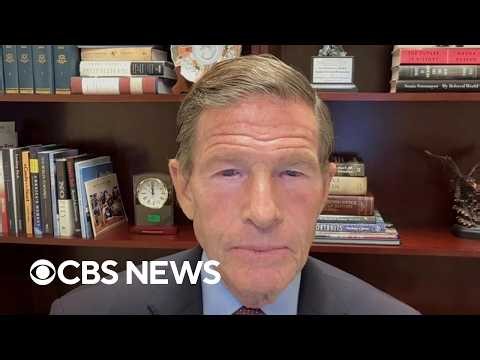 Sen. Blumenthal accuses Trump of "trying to bleed Ukrainians into conceding territory and security"