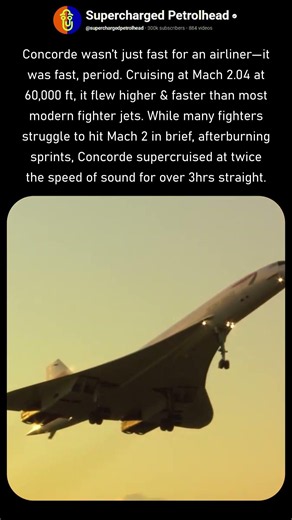 Airliner that flew faster than fighter jets