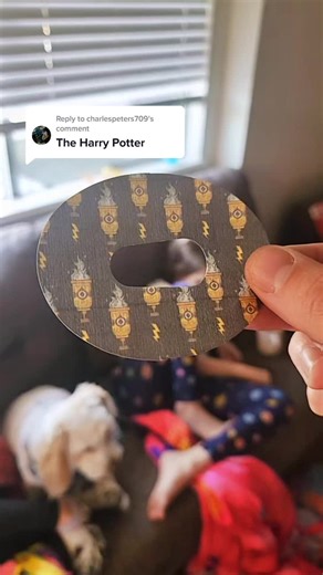 Reply to @charlespeters709 Harry Potter Dexcom Sticker FTW. #harrypotter #typeonediabetes #diabetes #dexcom
