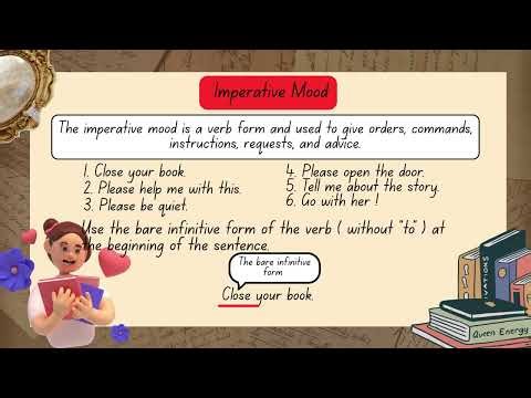 Imperative Mood Verb Mood In ENGLISH Grammar