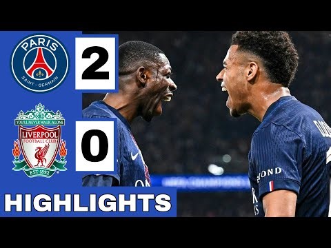 🔵PSG vs Liverpool (2-0) Extended HIGHLIGHTS | UEFA Champions League Quarter-Finals